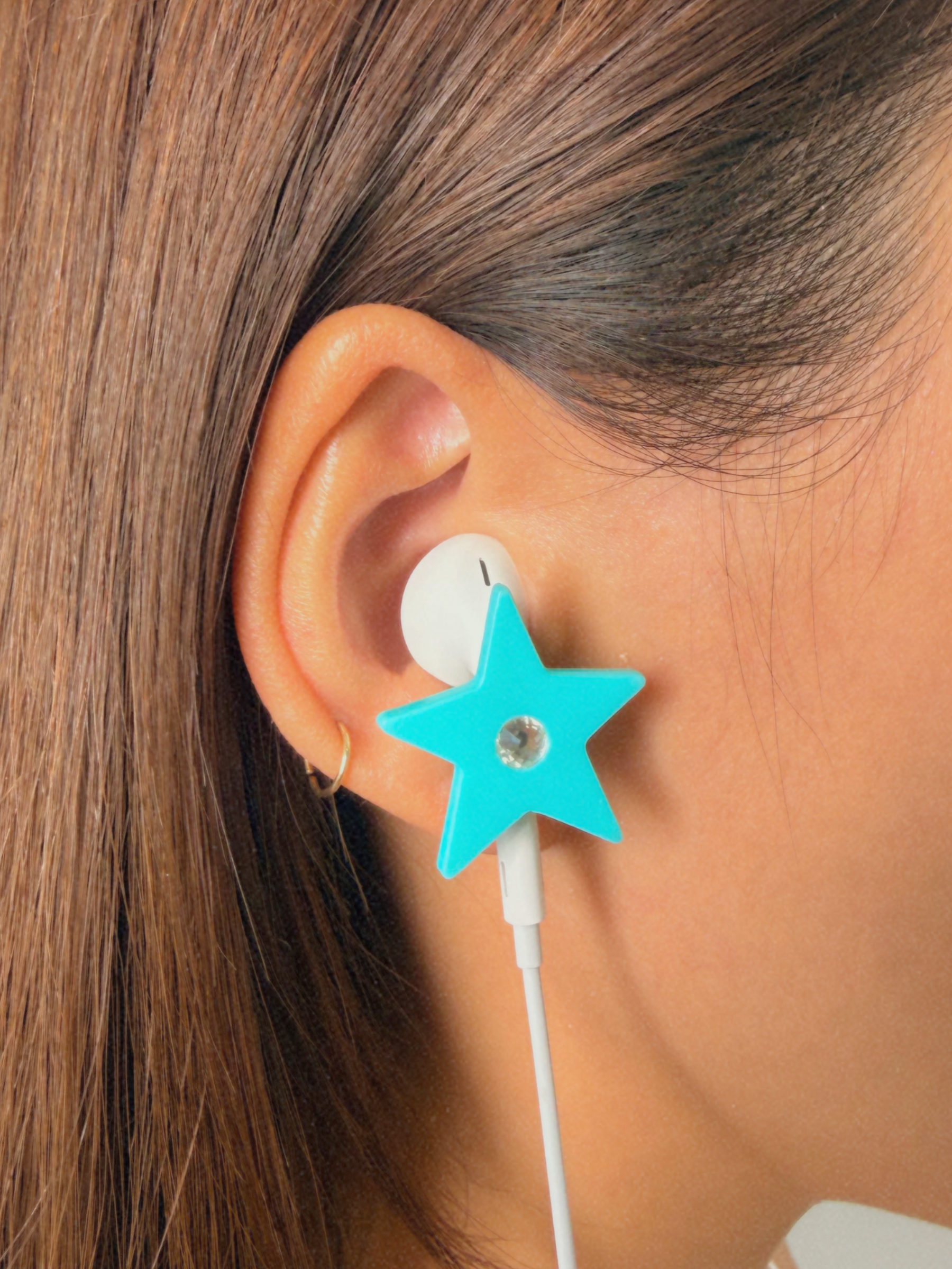 big star podcharms in teal